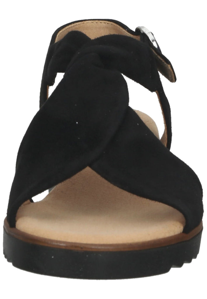 Gabor Sandalen Leder Schwarz