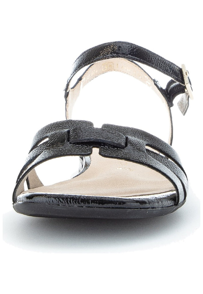 Gabor Sandalen Leder Schwarz