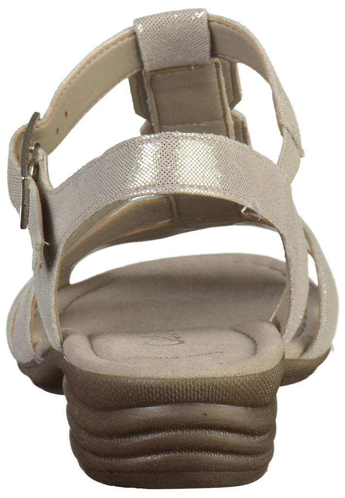 Gabor Sandalen Leder Silber