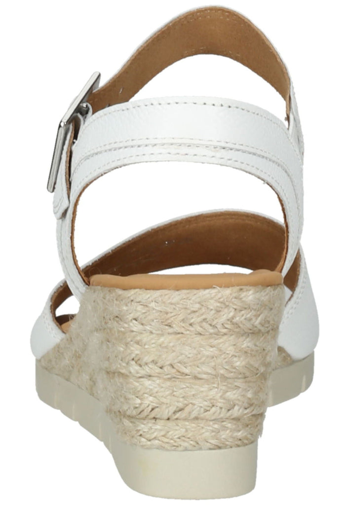 Gabor Sandalen Leder Weiß