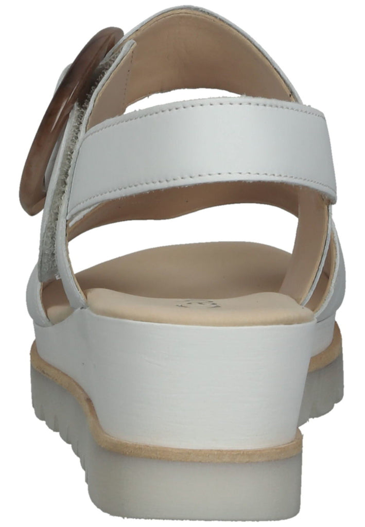 Gabor Sandalen Leder Weiß
