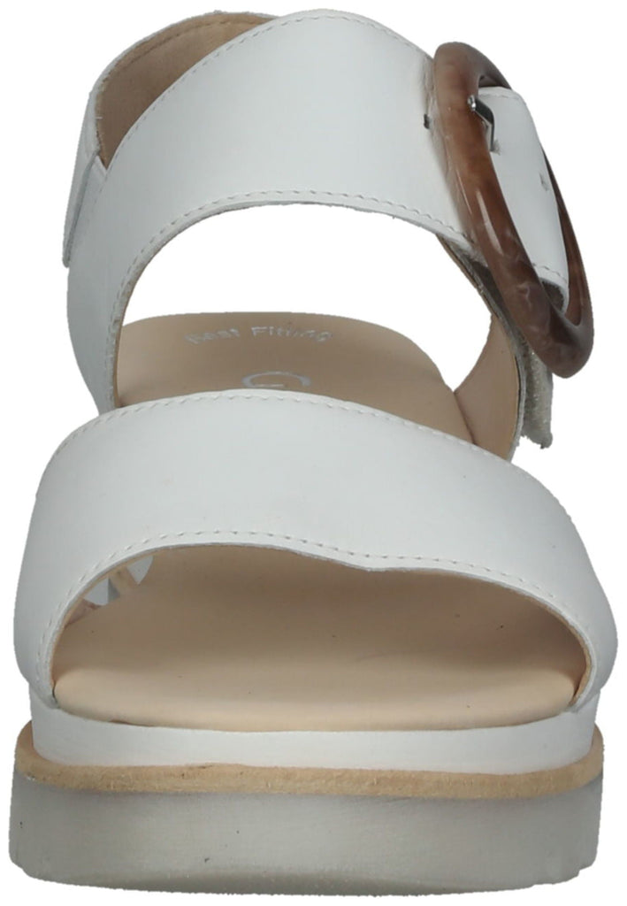 Gabor Sandalen Leder Weiß