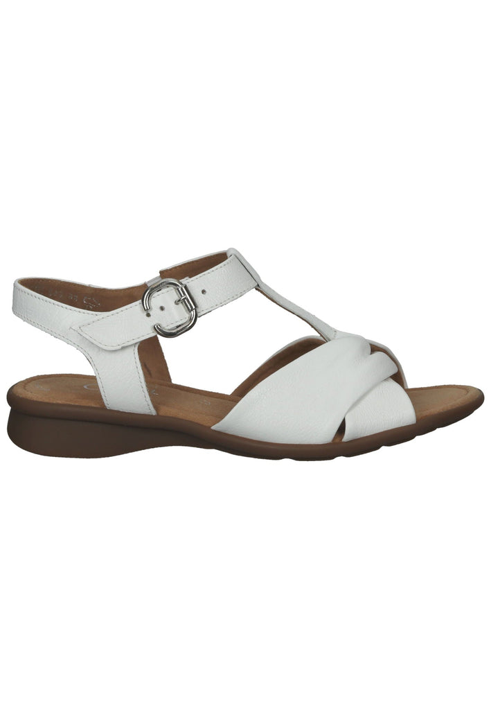 Gabor Sandalen Leder Weiß