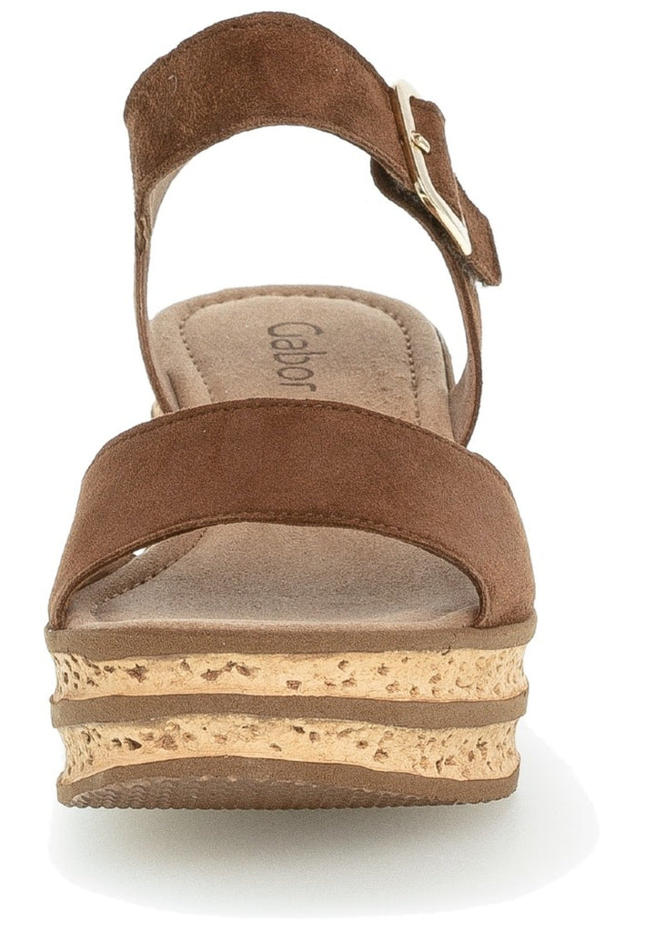 Gabor Sandalen Leder Whisky