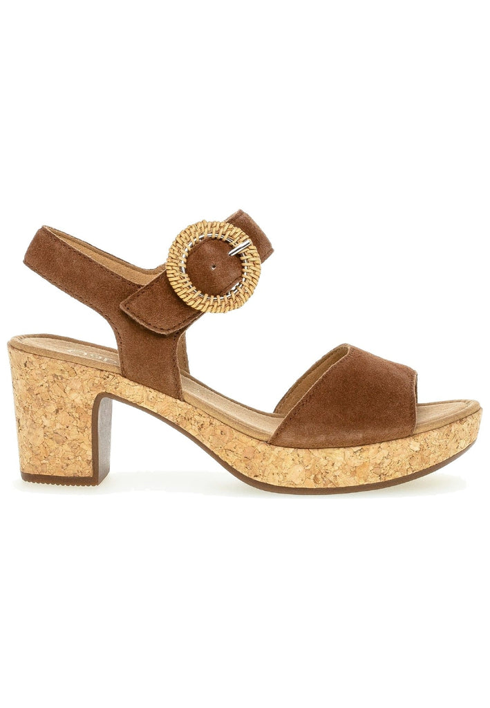 Gabor Sandalen Leder Whisky