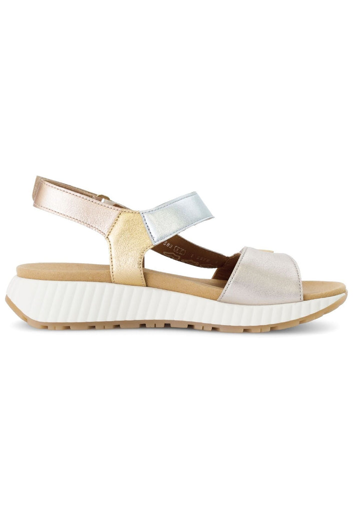 Gabor Sandalen Lederimitat Schwarz