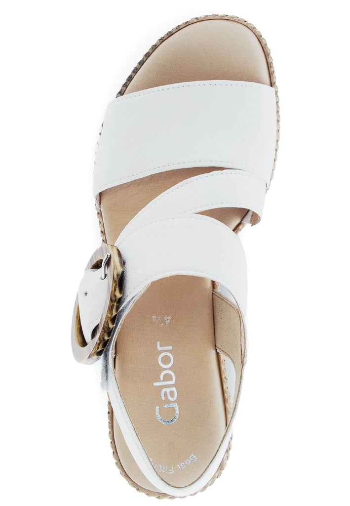 Gabor Sandalen Nappaleder Latte