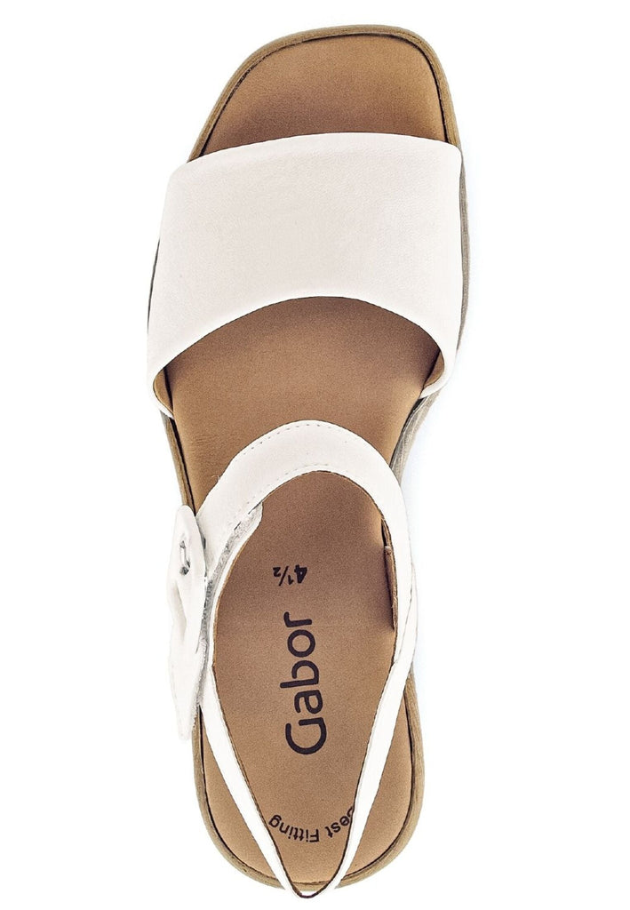 Gabor Sandalen Nappaleder Latte