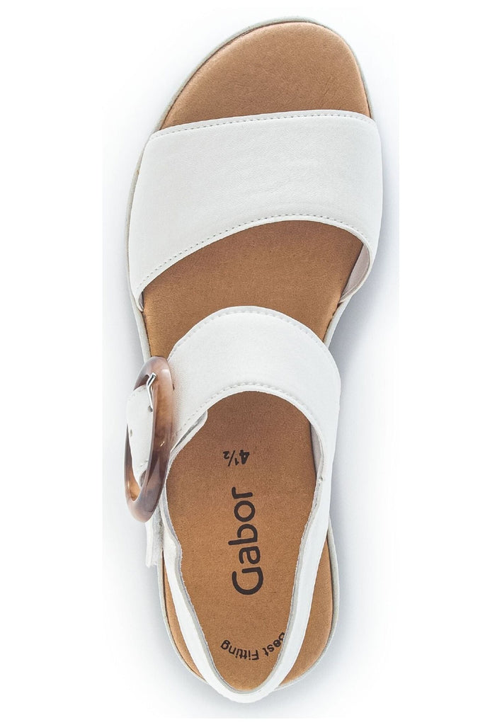 Gabor Sandalen Nappaleder Latte