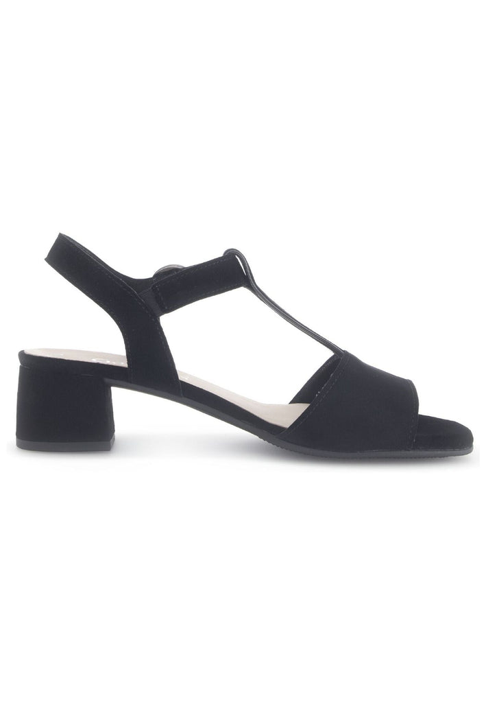 Gabor Sandalen Nappaleder Schwarz