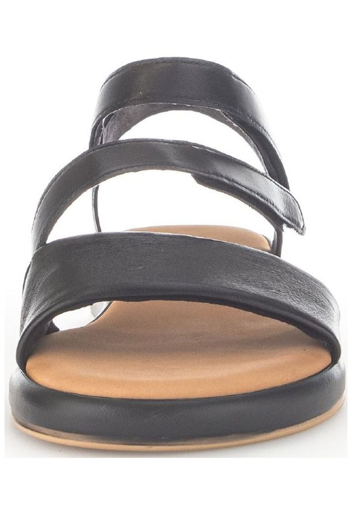 Gabor Sandalen Nappaleder Schwarz