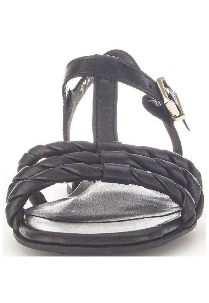 Gabor Sandalen Nappaleder Schwarz