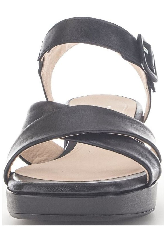 Gabor Sandalen Nappaleder Schwarz