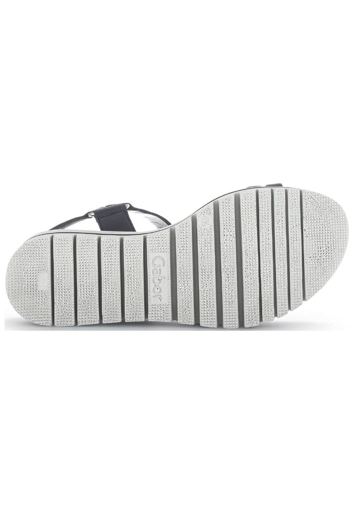 Gabor Sandalen Nappaleder Schwarz