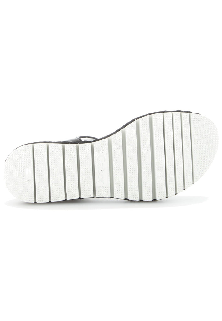 Gabor Sandalen Nappaleder Schwarz