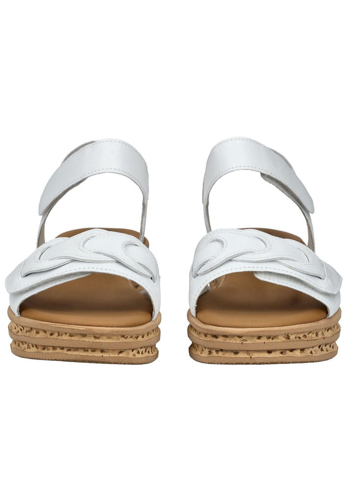 Gabor Sandalen Nappaleder Weiß