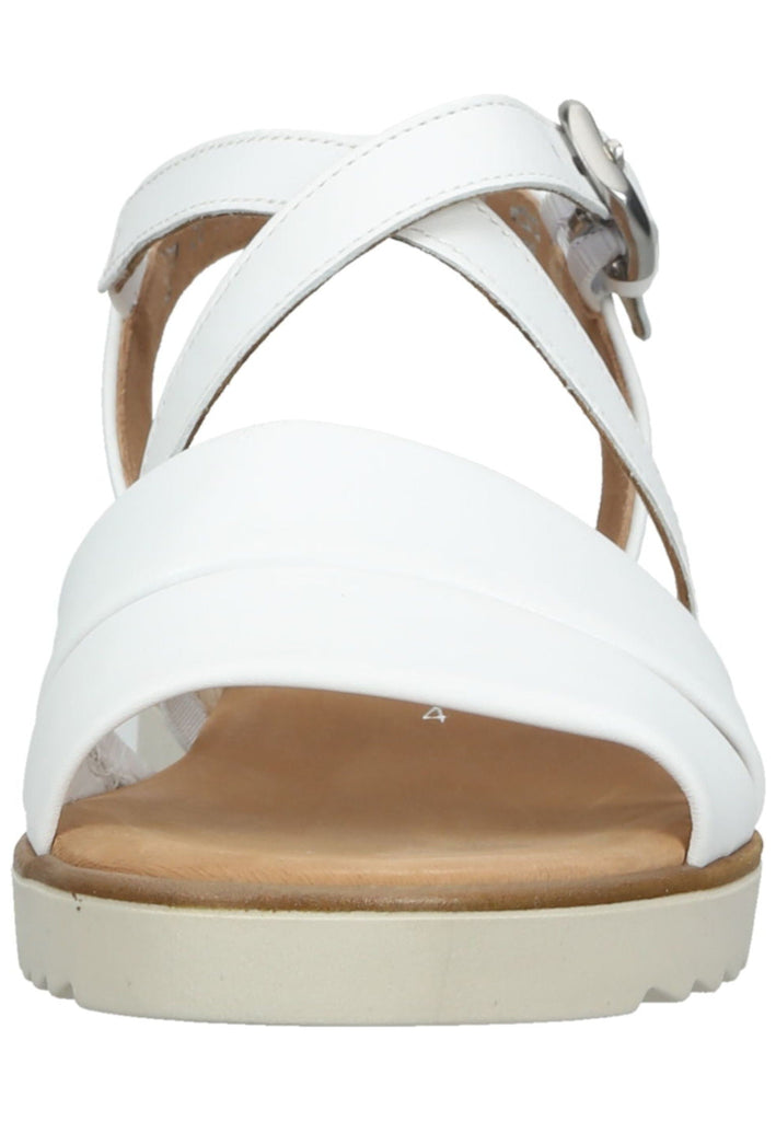 Gabor Sandalen Nappaleder Weiß