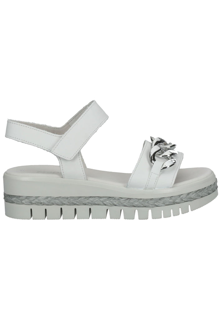Gabor Sandalen Nappaleder Weiß