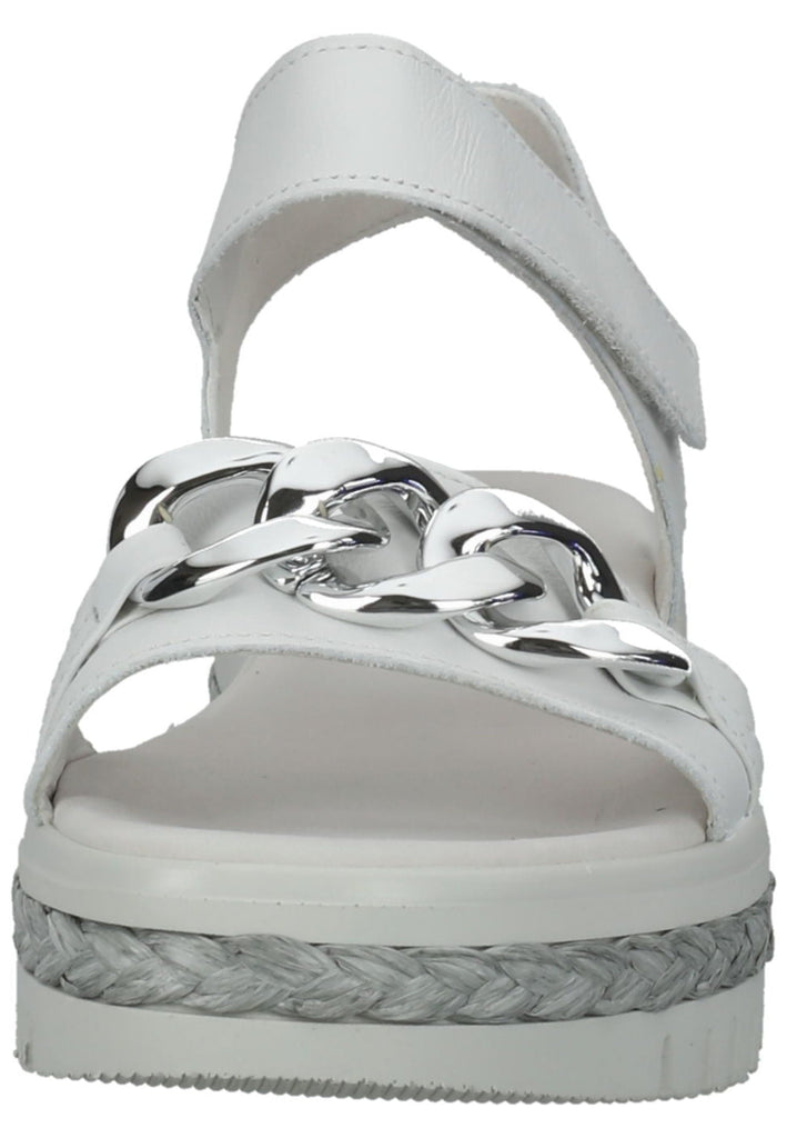 Gabor Sandalen Nappaleder Weiß
