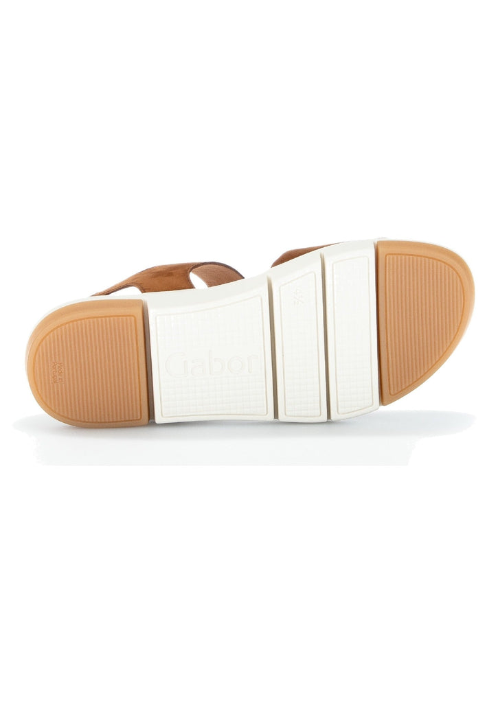 Gabor Sandalen Nubukleder Braun