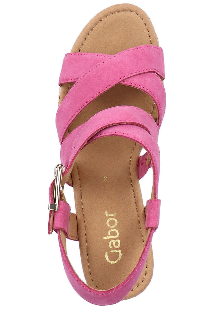Gabor Sandalen Nubukleder Pink