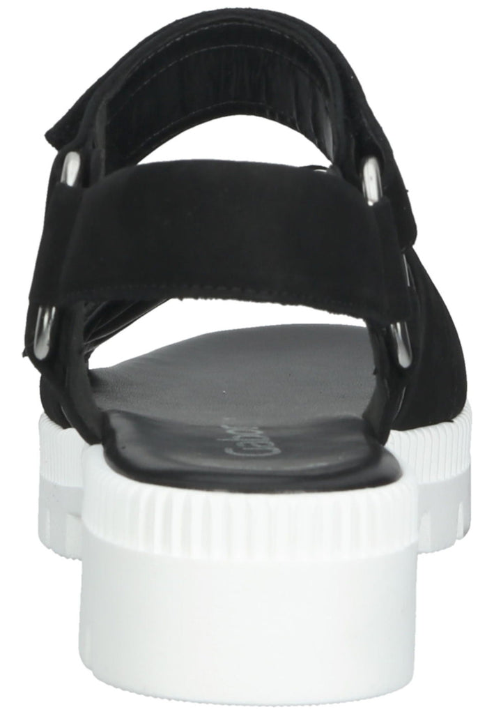 Gabor Sandalen Nubukleder Schwarz