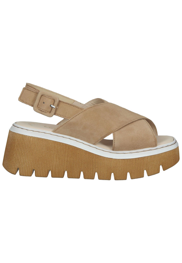 Gabor Sandalen Samt Caramel