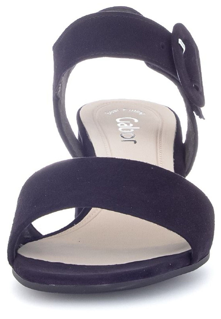 Gabor Sandalen Veloursleder Atlantik