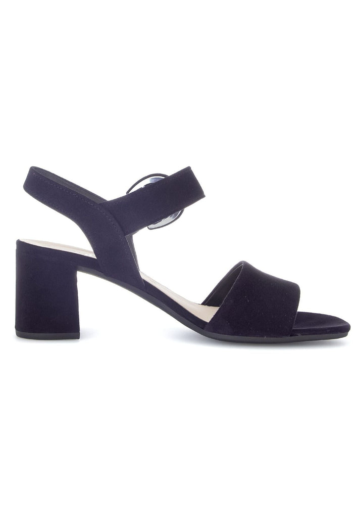 Gabor Sandalen Veloursleder Atlantik