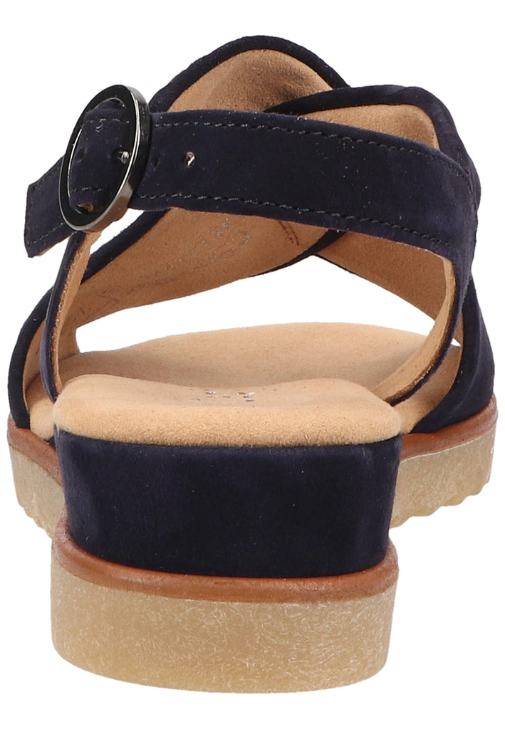 Gabor Sandalen Veloursleder Atlantik