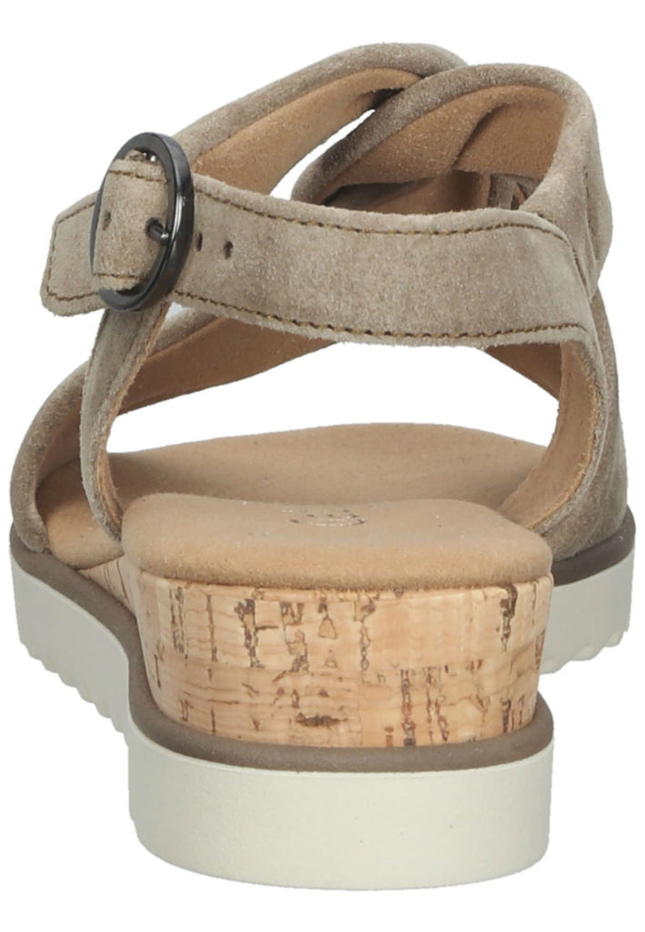 Gabor Sandalen Veloursleder Beige