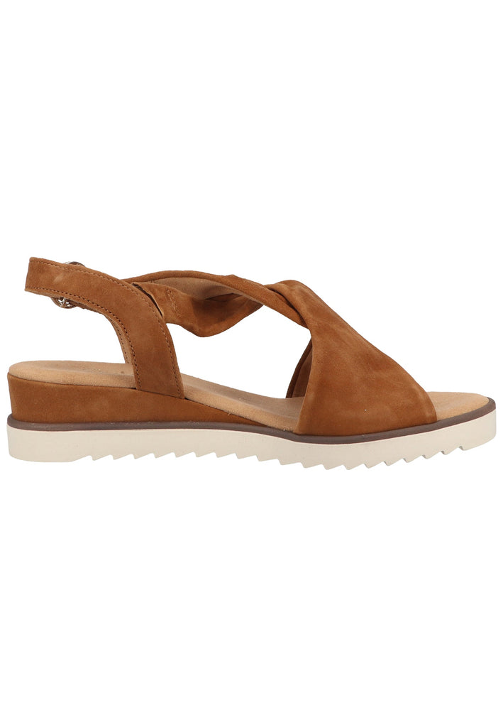 Gabor Sandalen Veloursleder Braun
