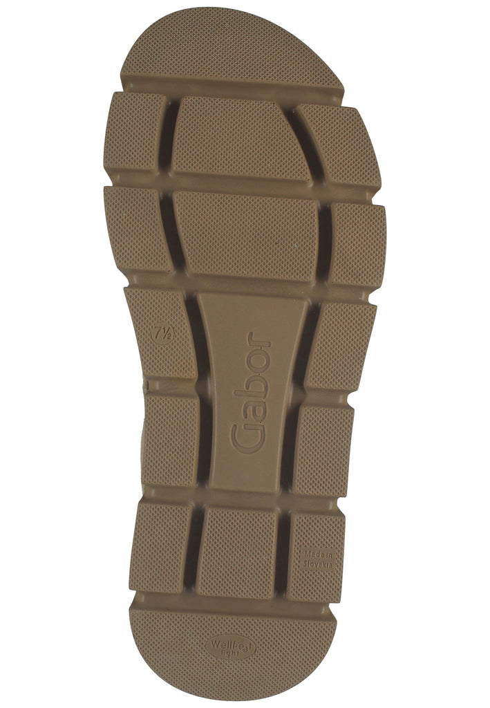 Gabor Sandalen Veloursleder Caramel