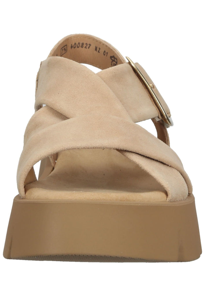 Gabor Sandalen Veloursleder Caramel