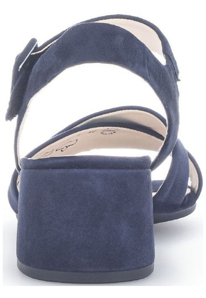 Gabor Sandalen Veloursleder Dunkelblau