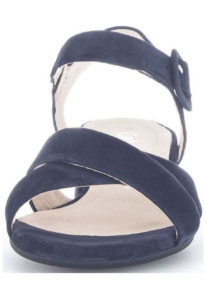 Gabor Sandalen Veloursleder Dunkelblau