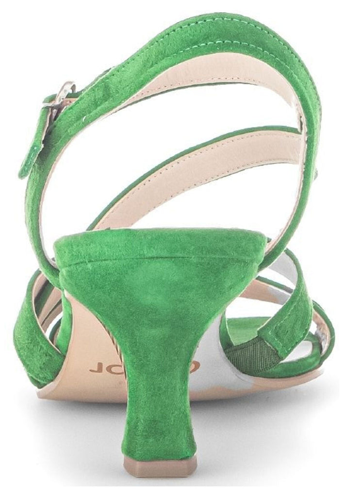 Gabor Sandalen Veloursleder Grün