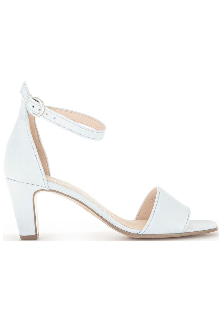 Gabor Sandalen Veloursleder Hellblau
