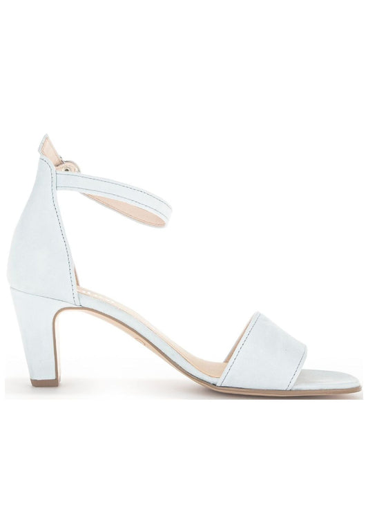 Gabor Sandalen Veloursleder Hellblau