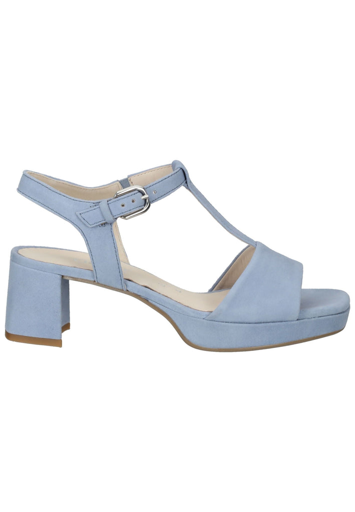 Gabor Sandalen Veloursleder Hellblau