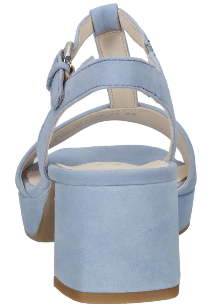 Gabor Sandalen Veloursleder Hellblau