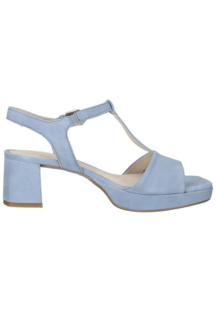 Gabor Sandalen Veloursleder Hellblau