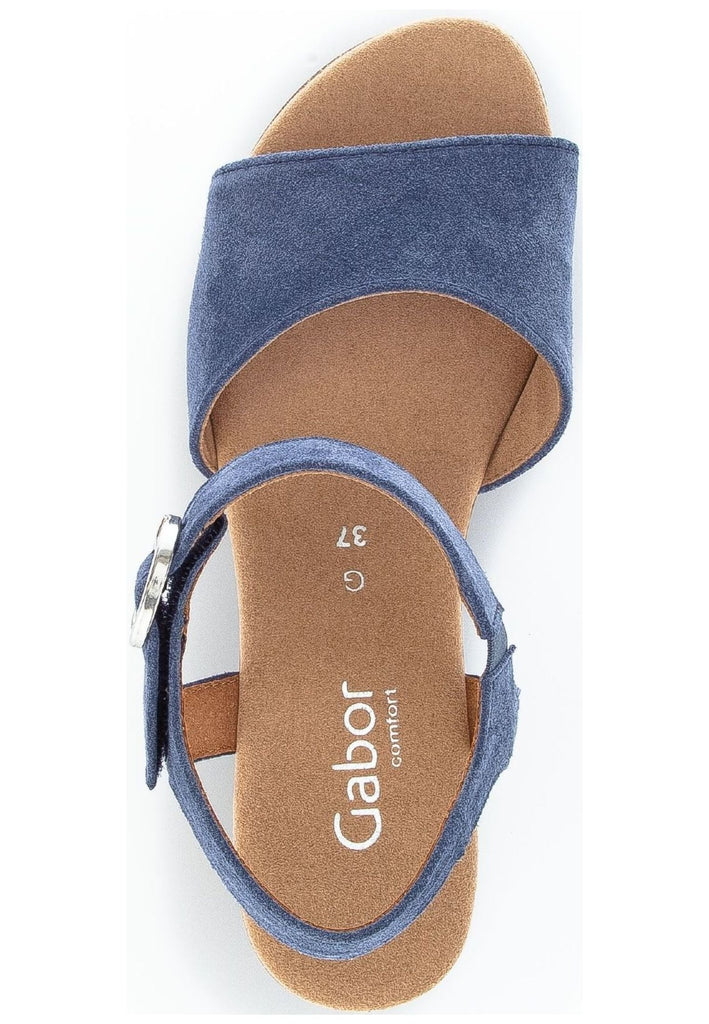 Gabor Sandalen Veloursleder Jeans