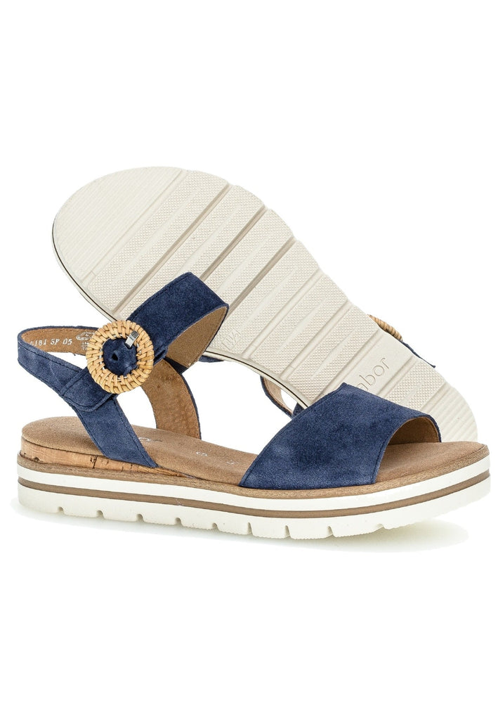 Gabor Sandalen Veloursleder Jeans