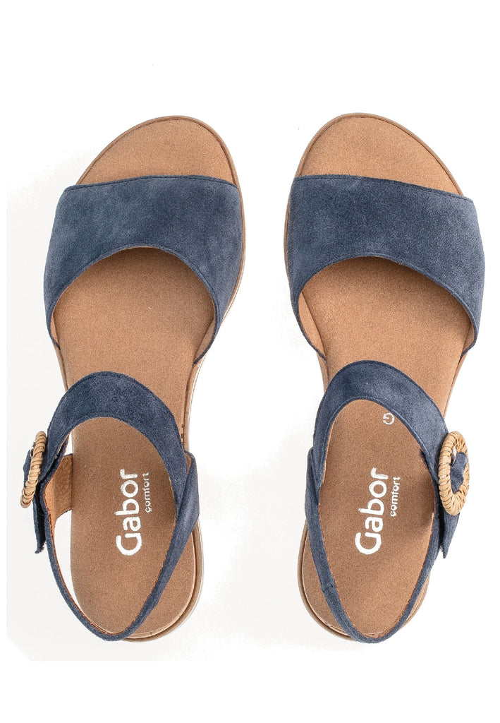 Gabor Sandalen Veloursleder Jeans