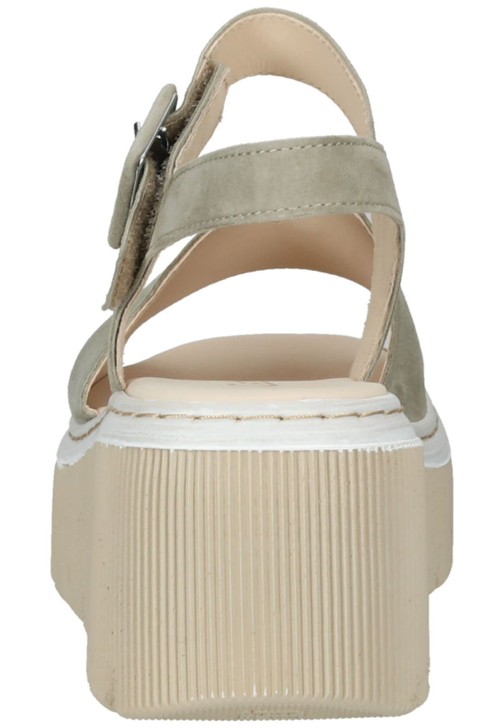 Gabor Sandalen Veloursleder Khaki