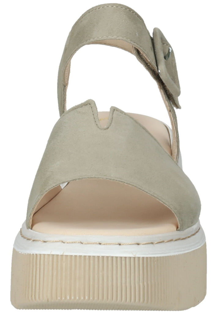 Gabor Sandalen Veloursleder Khaki