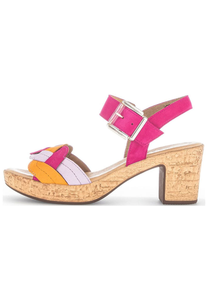 Gabor Sandalen Veloursleder Multicolor
