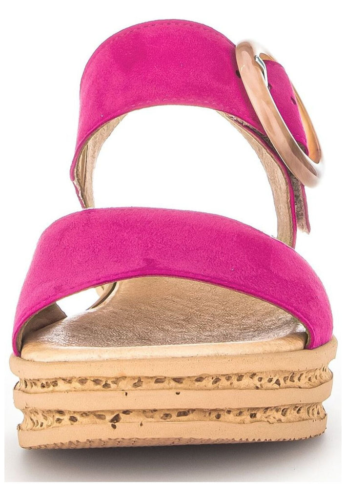 Gabor Sandalen Veloursleder Pink