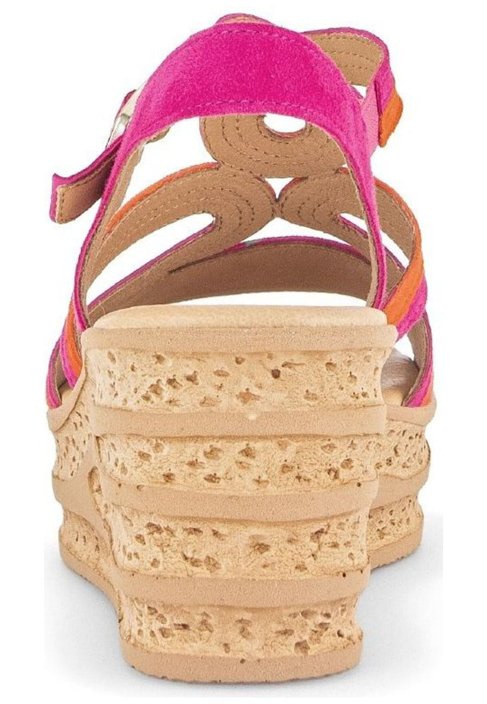 Gabor Sandalen Veloursleder Pink